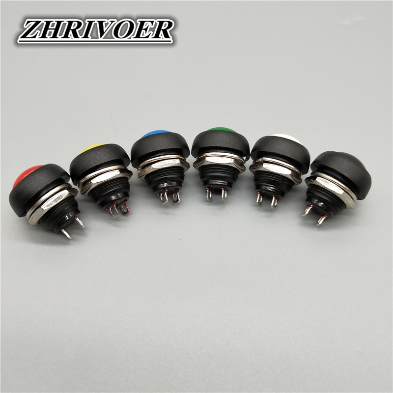 Interrupteur à Bouton-poussoir, Keenso 22mm Bouton De