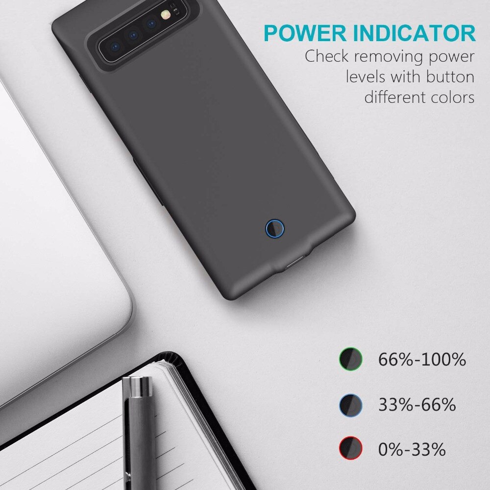 Leioua 7200mAh For Samsung Galaxy Note 8 9 Battery Charger Case External Portable Backup Power Bank Battery Case