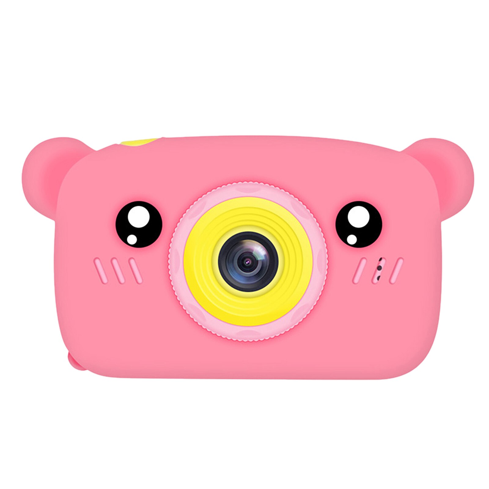 Leuke 2.0 ''Inch Hd 1080P Kids Kinderen Baby Digitale Camera 600Mah 1440x1080: Pink Bear