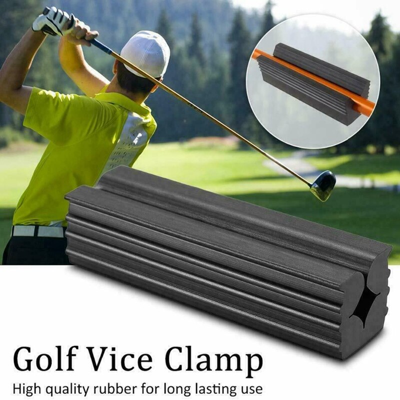 2 pièces en caoutchouc étau pince Golf Club regripper arbre tête extracteur accessoires de réparation
