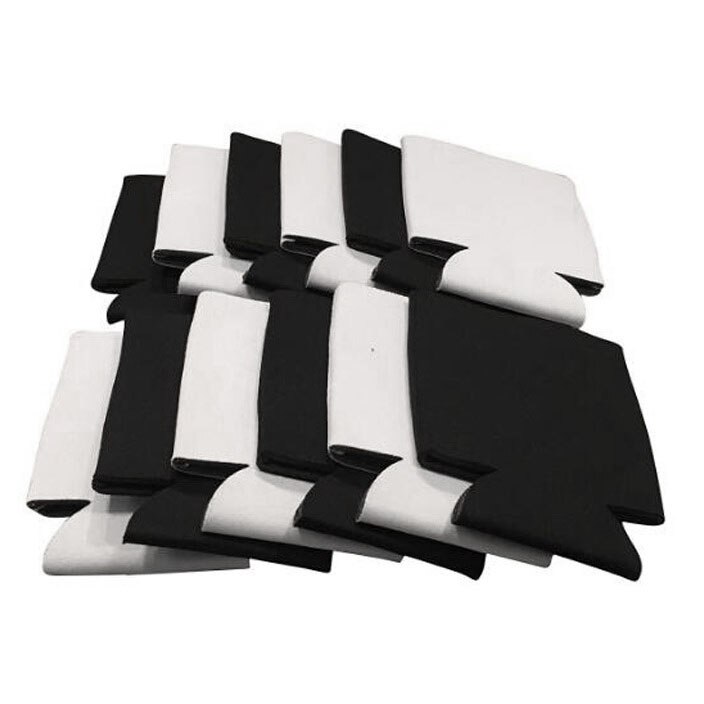 10 piezas de neopreno para latas de cerveza, taza de bebida, funda aislante, envoltura,