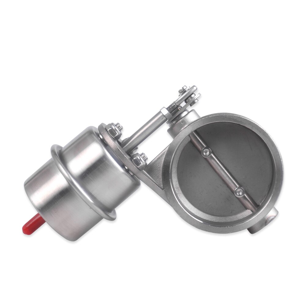 2.5&#39;&#39; 63mm Exhaust Control Valve Vacuum Actuator Open Style Cutout Downpipe