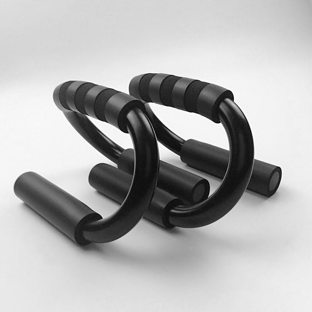 2 stk s shape fitness push up bar push-ups stande stænger værktøj til fitness fitness træningsudstyr til brysttræning træningstræning