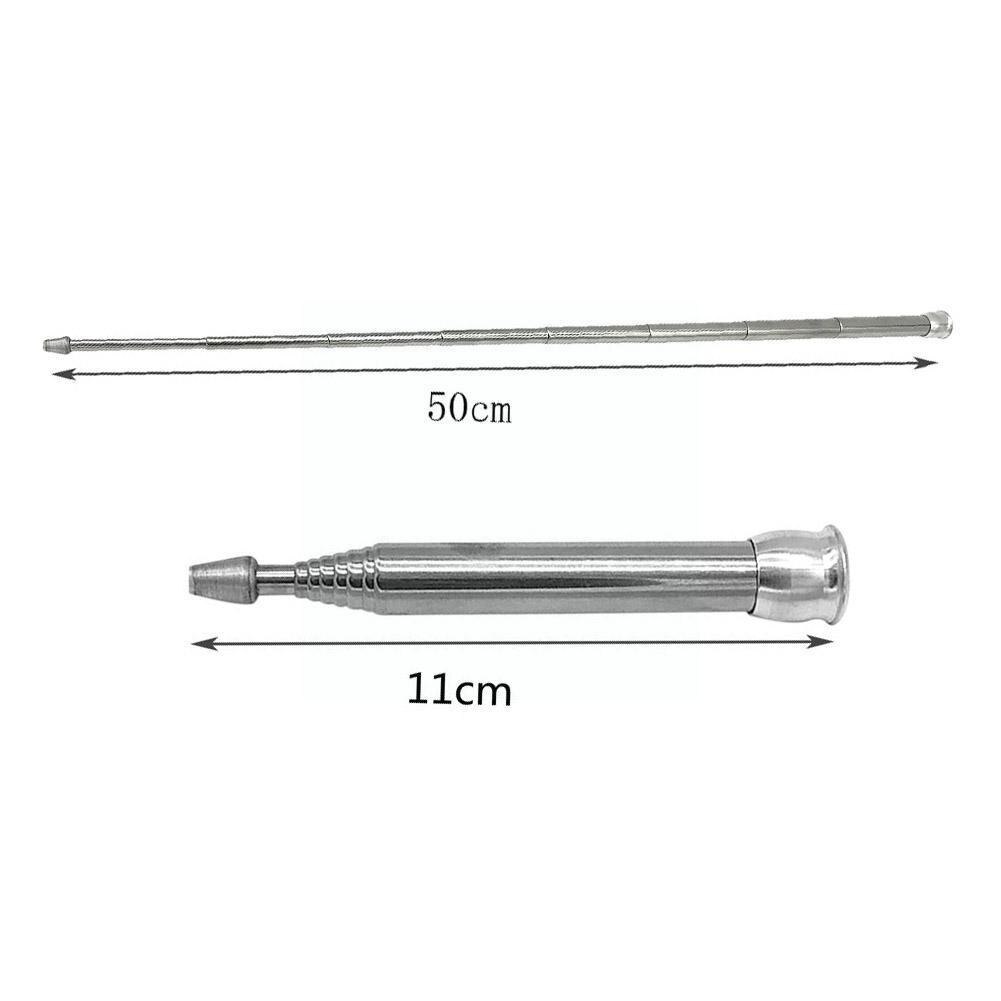 Retractable Fire Tube Camping Picnic Barbecue Fire 6 Fire Blower Retractable Fire Fire Steel Rod Tube Section Lig J6p2