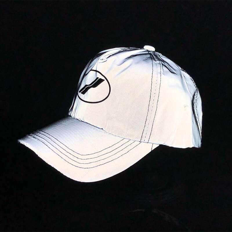 Men Reflective Night Running Baseball Cap Women Outdoor Sports Graffiti Fisherman Empty Top Hat Boy Girl Hat Sunscreen Hat: Baseball1 / Adult