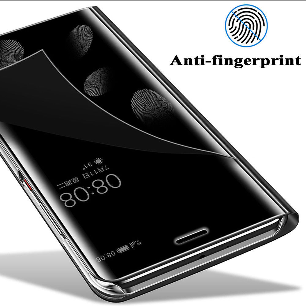 Realme X50 5G Case 6.57 Inch Luxe Smart Spiegel Flip Cover Volledige Bescherming Voor Realme X50m 5G Shockproof telefoon Case