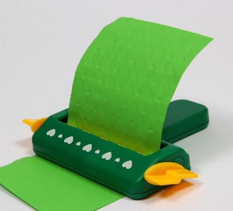 fancy DIY Hand tool Paper Embossing Machine Craft Embosser For Paper Scrapbooking School Baby YH49: 02