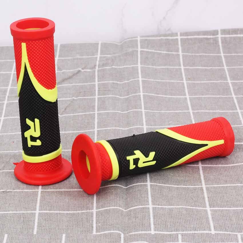 Moottoripyörä protaper maastopyörä motocross 7/8 " ohjaustanko kumigeeli käsikahvat jarrukahvat: Harmaa