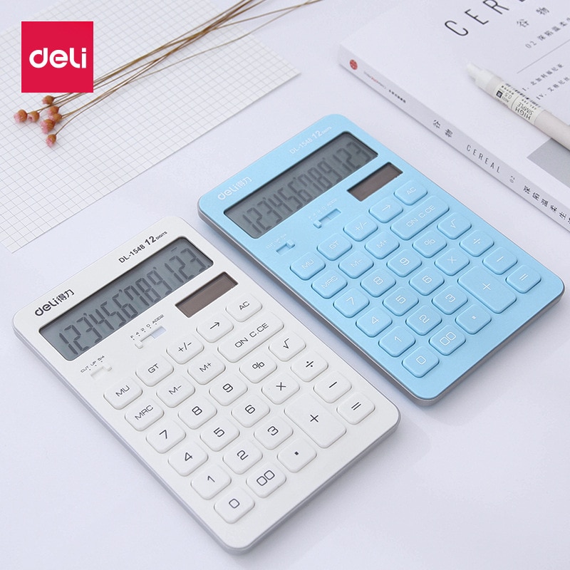 Calculator 1548a-Style Business Office for Student Cute Solar Financial for Calculator