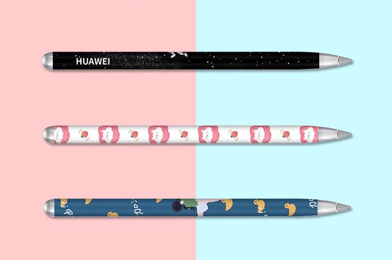Pegatinas de papel protector para huawei m-penbli, pegatinas pintadas ultrafinas a prueba de arañazos, lápiz óptico táctil