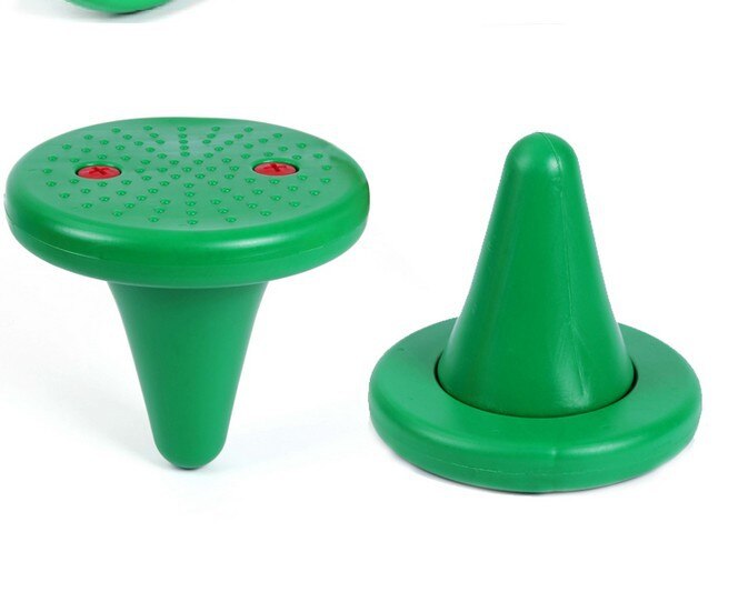 Sensorische integratieapparatuur, kruk met één voet, stoel, kleuterschool, vroege kinderjaren, fysieke fitheidstraining, evenwicht, enkele voet: Du jiao yi groen