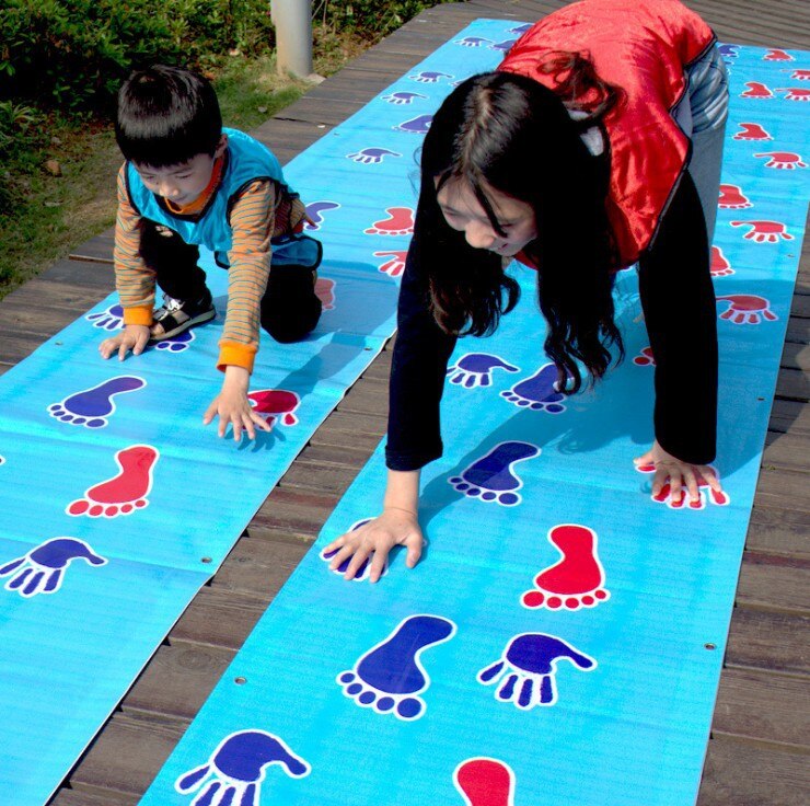 6m hand and foot game pad team expansion props outdoor training group building indoor outdoor games sports toy for children