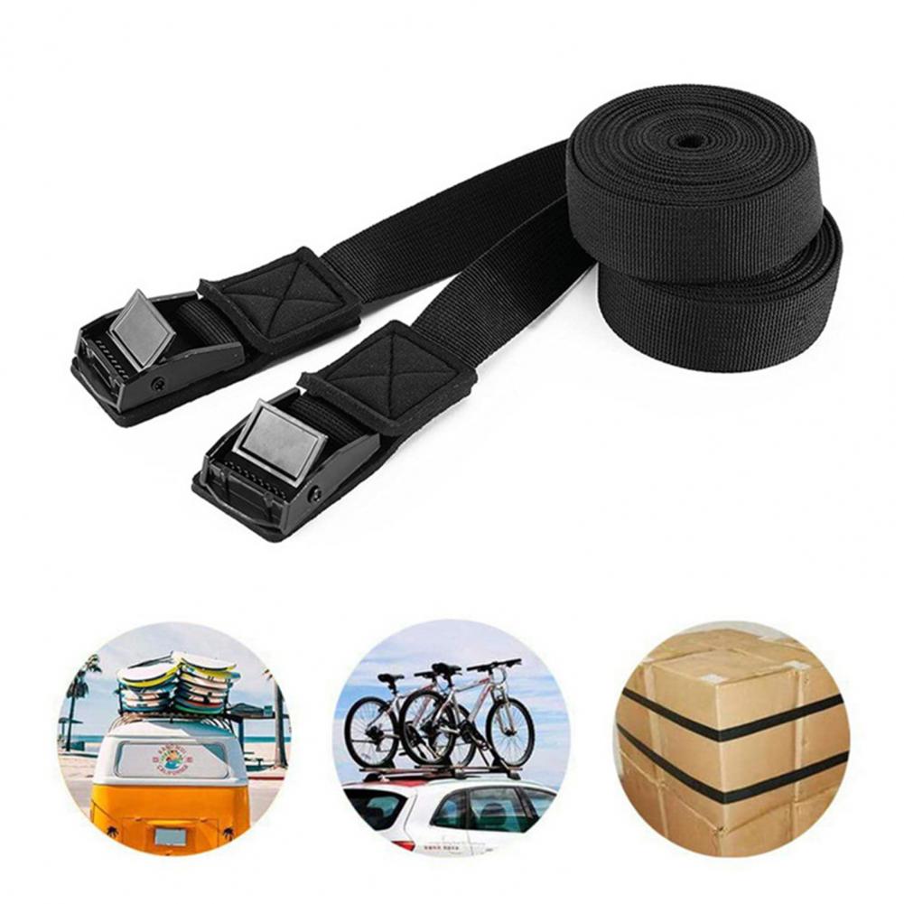 Practical Ratchet Strap Wide Application Superior High Break Strength Cargo Strap Lashing Strap Cargo Ratchet Buckle 2Pcs