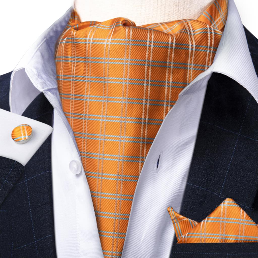 Szary czek wesele jedwabna muszka formalne Business Party mężczyźni Tuxedo motyl muszka kieszeń kwadratowe spinki do mankietów zestaw DiBanGu: ASC-2018