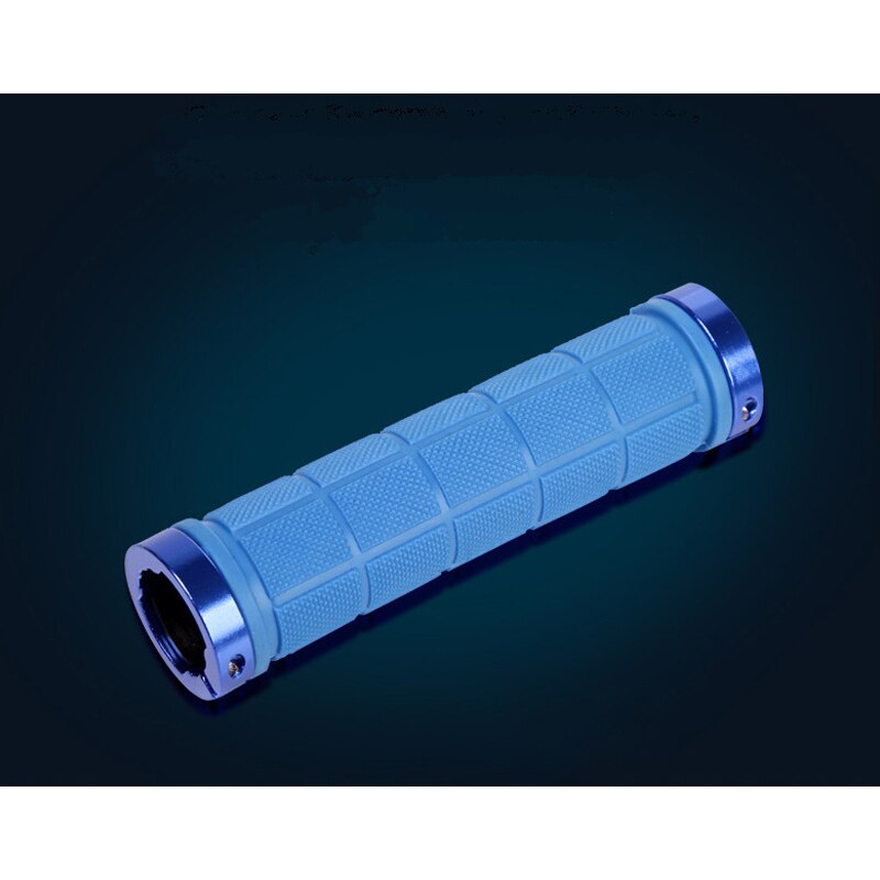 Juego de manillar de bicicleta de montaña, con cinco colores, amarillo, rojo, blanco, negro y azul, accesorios de 13,3X2,2 cm