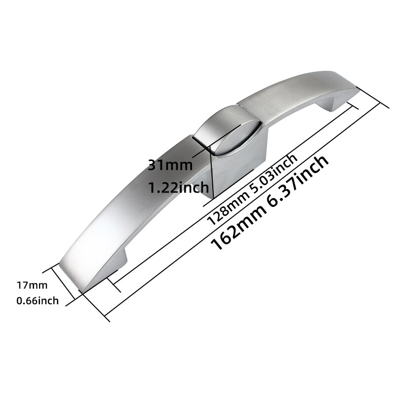 128mm hole distance Camper Car Push Lock RV Caravan Boat Cabinet Locks Handle Home Drawer Latch Button Locks Caravan Motorhome: PC