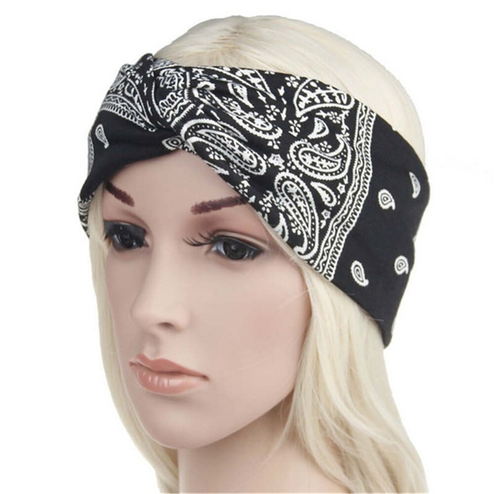 Twist Elastische Tulband Hoofdband Voor Vrouwen Hoofdbanden Hoofd wrap Haarband Hoofddeksels Bandana Haaraccessoires