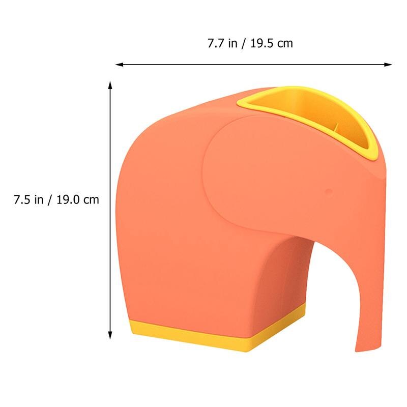 Home draw box bedroom multifunctional remote control storage box cute elephant tissue box living room Nordic style