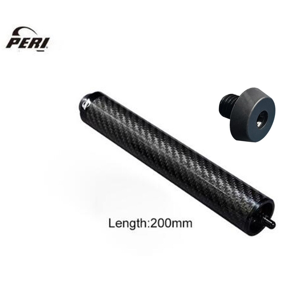 PERI Cue Extension Billiard Pool Cue 200cm/100cm Carbon Fiber Tecnologia Extender Billiard Accessories