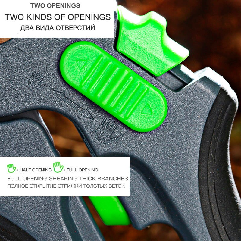 Gardening Pruning Shears Labor-saving Plant Trim Horticulture Hand Pruner Cut Secateur Shrub Garden Scissor Tool