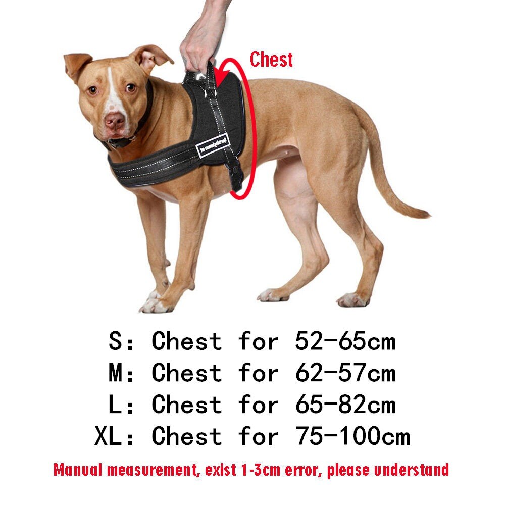 Sports Training Dog Harness Heavy Duty Pitbull Mastif K9 Labrador Siberian Husky