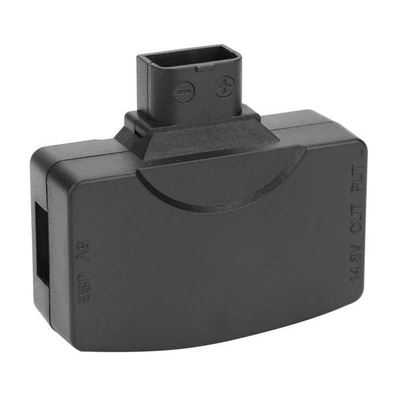 D-Tap to 5V USB Adapter Connector for V-Mount Camcorder Camera Battery for BMCC/Monitor/Smartphone/USB Devices Accessories