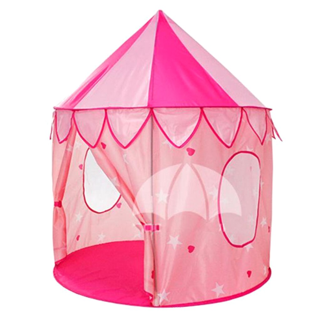 Kids Play Tent Girls Princess Castle for Indoor Outdoor Use, 41''D x 53''H Pink