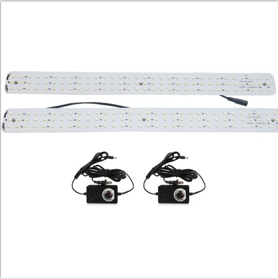 CY 1pcs/ 2pcs /4pcs magnet LED Light Boards with 1pcs /2pcs /4pcs Dimmable Power Adapter,96 LEDs each Boards for LED softbox: Black