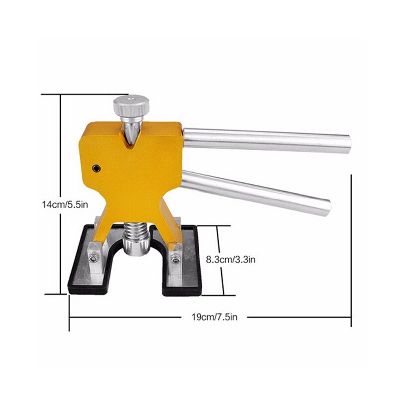 PDR Tool Newest 18pcs/set Golden Car Paintless Dent Repair Tools/Auto Dent Lifter Removal Auto Body PDR Tools Toolkit
