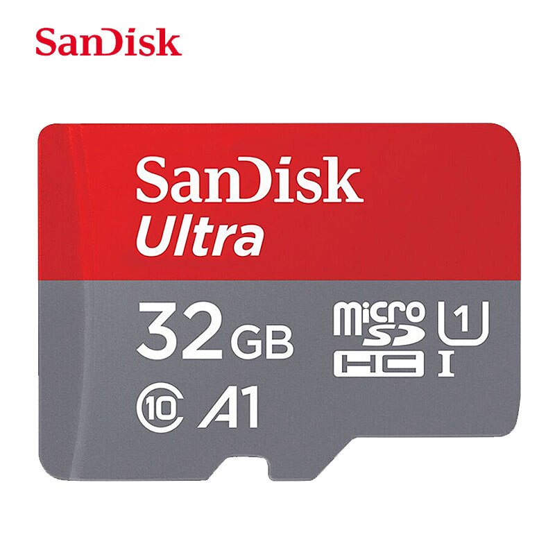 Tarjeta de memoria SanDisk 32GB 64GB tarjeta Micro SD de Clase 10 de 16GB a 128GB 200GB 256GB Ultra A1 SDHC/SDXC UHS-I 98 MB/s-100 MB/s tarjetas TF