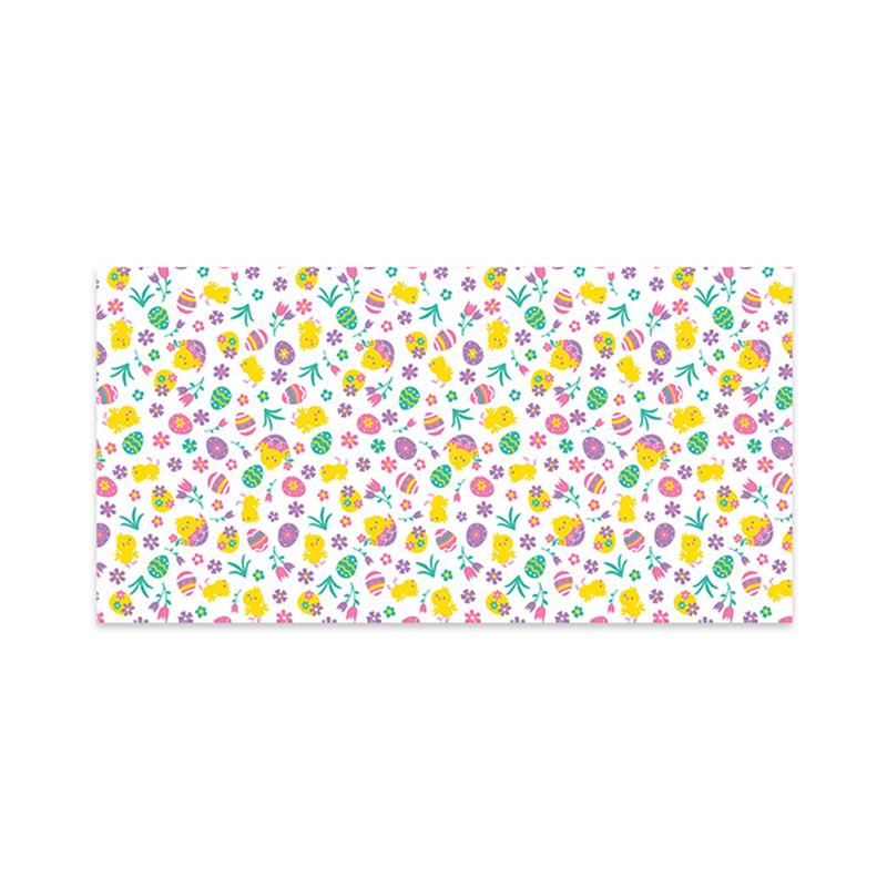 Pasen Tafelkleed Draagbare Single-Gebruik Afdrukken Tafelkleed Banket Eetkamer Picknick Tafelkleed Desktop Feestartikelen