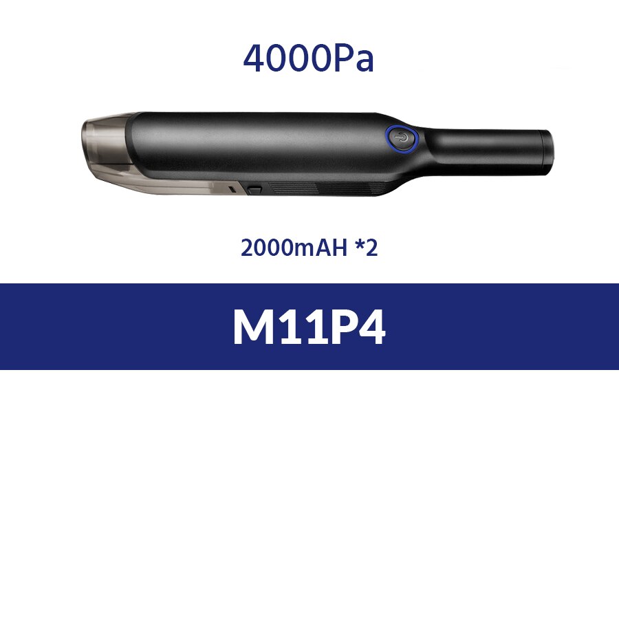 E-ACE Car Vacuum Cleaner Portable Wireless Handheld Car Vacuum Auto Aspirador Coche for Car Interior & Home & Computer Cleaning: M11P4