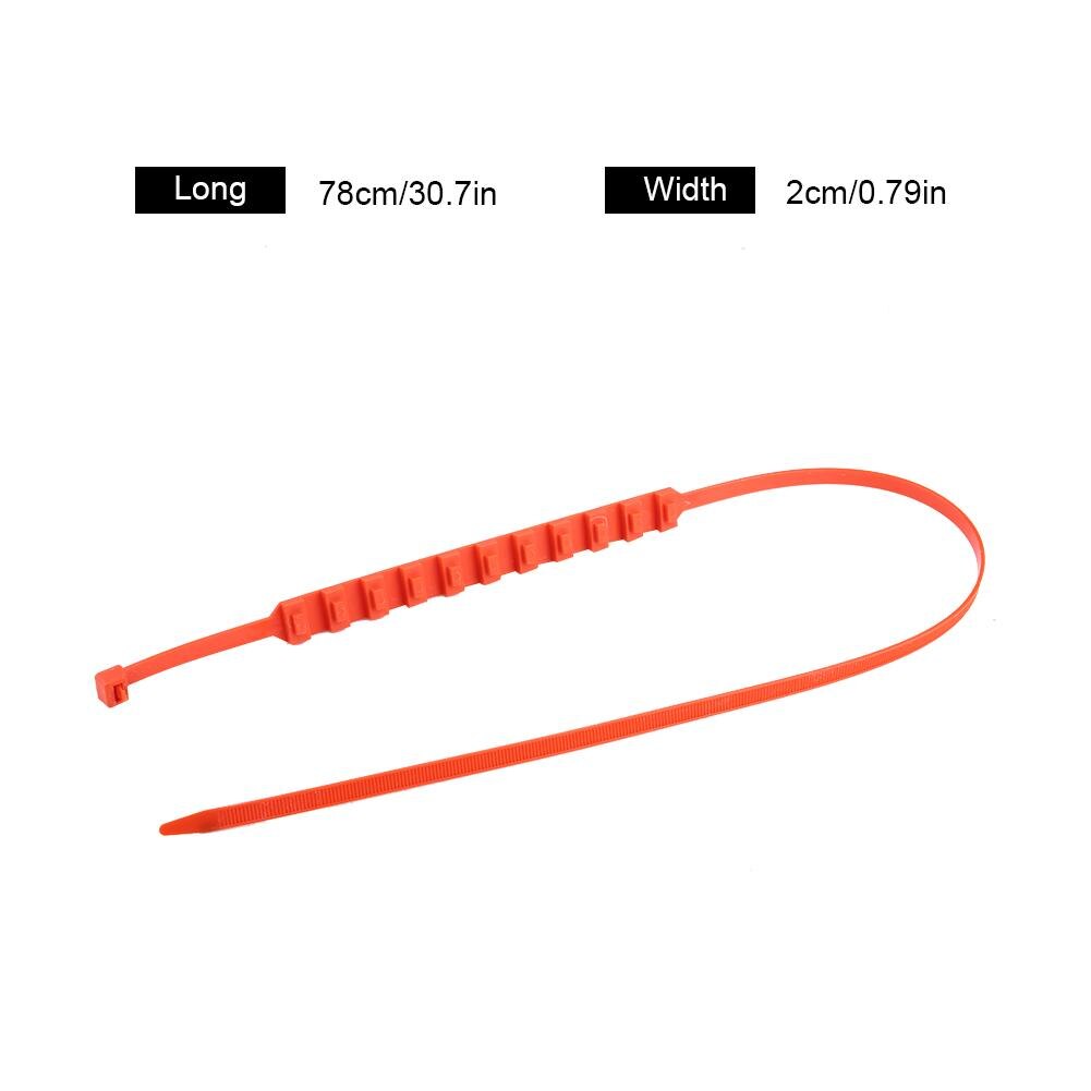 20 piezas de Nylon antideslizante para camión, cadenas de neumáticos de nilón, Snow Mud, Cable de la correa de neumáticos de seguridad para coche con guantes, accesorios para el coche, picos para neumáticos nuevos