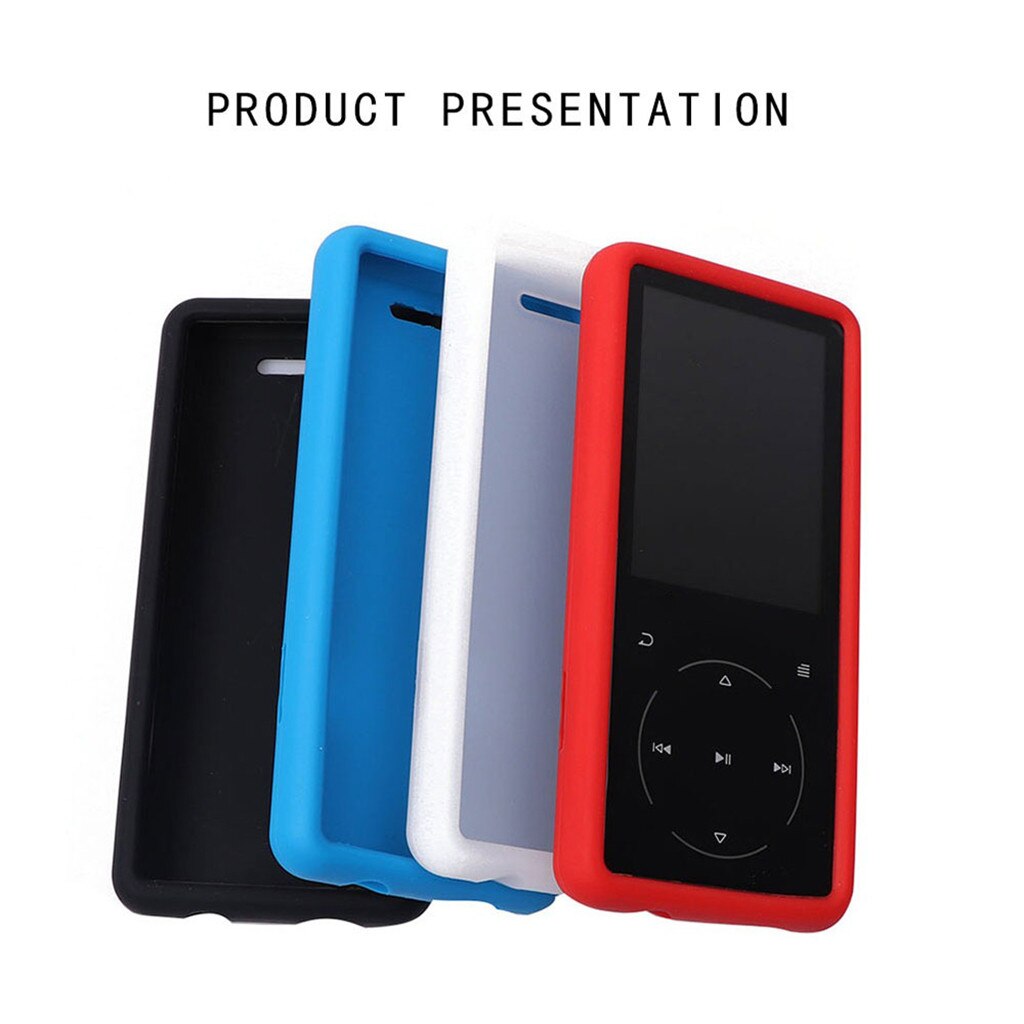 Silicone Protective Case Flexible Cover for SOULCKER D16 MP3 Player Accessories