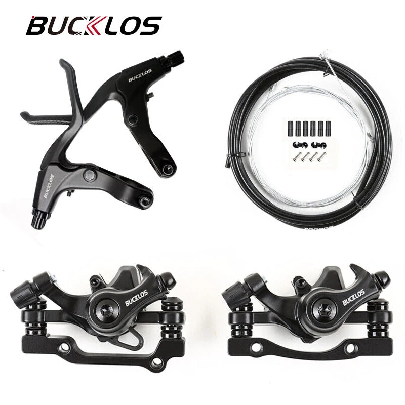 BUCKLOS Fietsrem Deel Fiets Mechanische Rem Duurzame Fiets Remhendel Kabel Voor Achter Fiets Remklauw MTB Racefiets Rem