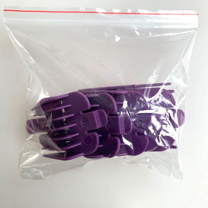 Topp 8 stk universell hårklipper grense kammer guide størrelse erstatning sett tilbehør