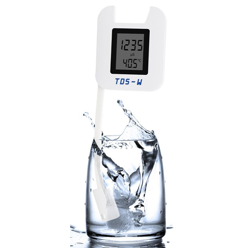 TDS-W TDS Tester EC TEMP Meter Digital Water Monitor EC Meter TDS Instrument for Pools Drinking Water Aquariums
