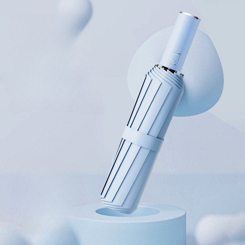Paraplu Volautomatisch Heren Zakelijk Dubbel gebruik Opvouwbaar Zonwering Zonnescherm Reclameparaplu Parasol Paraplu: Clear