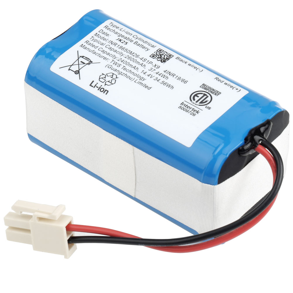 Original 14.4V 2600mah Li Ion Rechargeable Battery For ILIFE A4 A4s V7s A6 V7s Plus Robot Vacuum Cleaner iLife