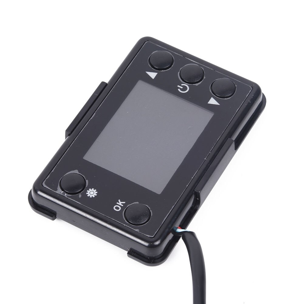 Car LCD Switch Air Diesel Auto 12V/24V Monitor Parking Heating Black Accessories