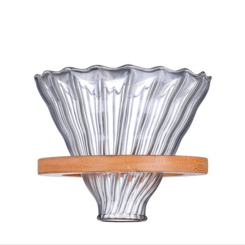 Värmebeständig  v60 häll över kaffebryggare glas server kaffekanna kaffe vattenkokare brygger barista percolator maker