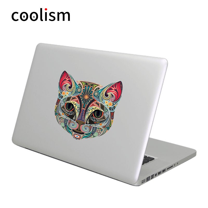 Edelstein Katze Laptop Aufkleber für Apfel Macbook Luft Profi Retina 11 12 13 14 15 zoll Mi Aufkleber Notizbuch HP Dell Mac Buch Haut Aufkleber
