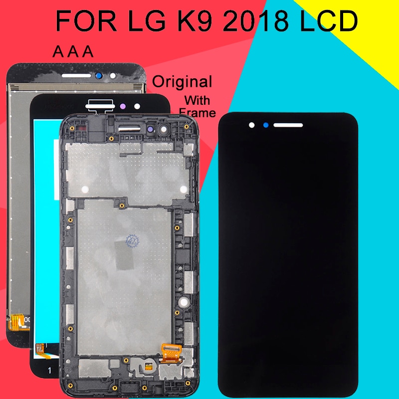 Dinamico K9 Lcd Vervanging Voor Lg X2 Lcd Met Touch Screen Digitizer Vergadering X210K X210HM X210S X210L Display Met frame