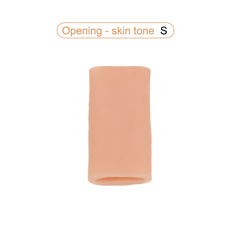 2pcs Pedicure Finger Toe Protector Silicone Gel Cover Cap Pain Relief Preventing Blisters Corns Nail Tools Toe Separators