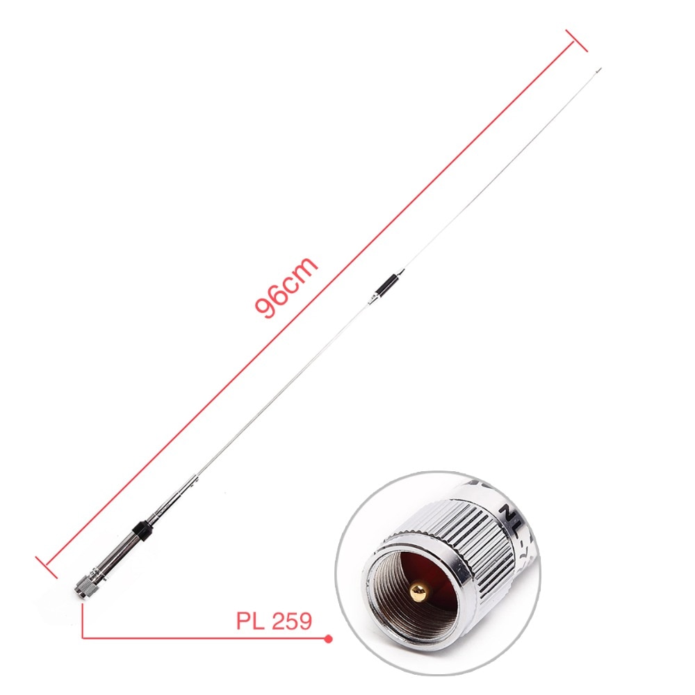 Nagoya NL-770R Dual Band UHF/VHF 144/430MHz Antenna with Magnetic Mount for Mobile Radio Walkie Talkie Accessories available