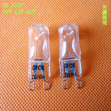 10pcs G9 220V 25W 3000-3500K Warm Wit Halogeen Lamp Licht Globe Lamp