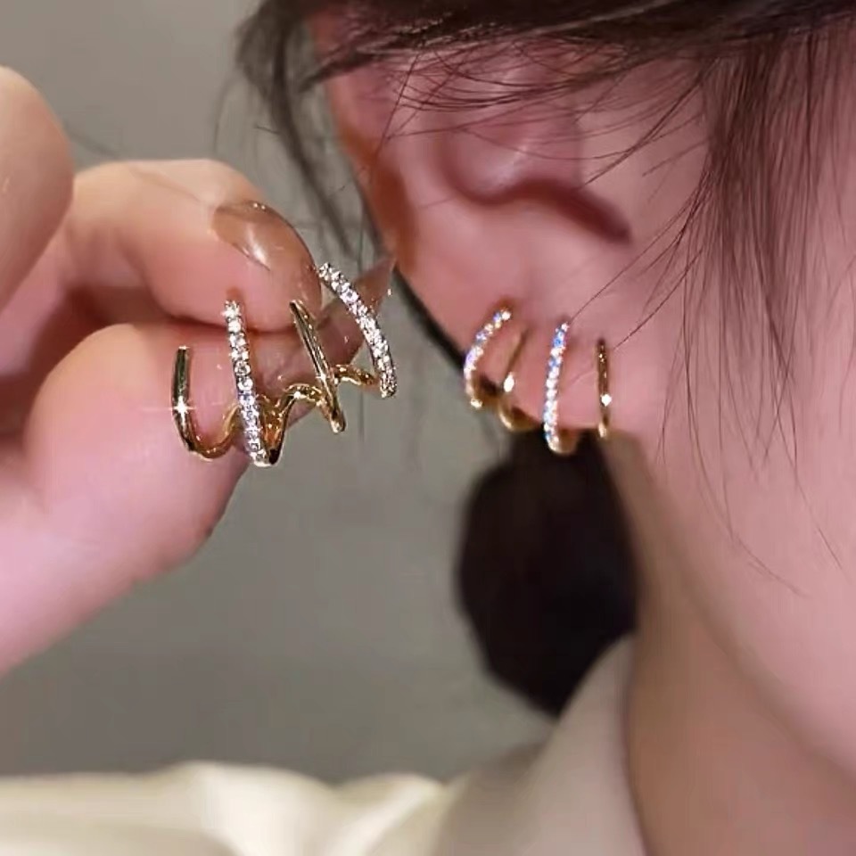 Pendientes marrones Vintage mate para mujer, aretes colgantes de Metal a la , joyería de tendencia , novedad de otoño e invierno: 74