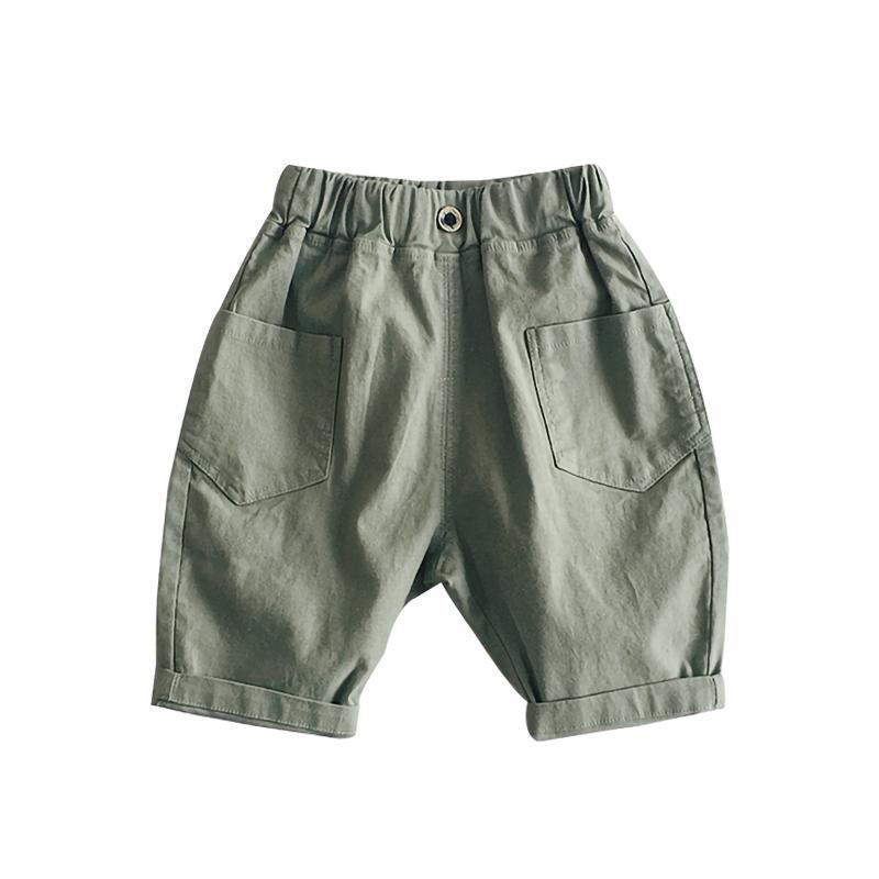 VIDMID – pantalon court ample en coton pour bébé, vêtements pour garçons, été , P5227
