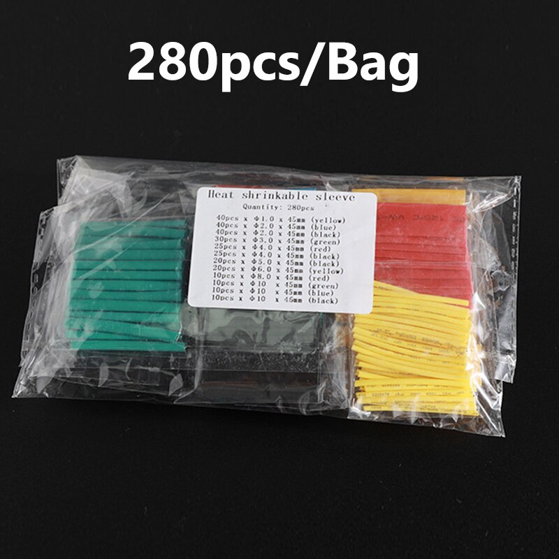 Ewwtrey 380 Pièces Cosses Electriques Thermoretractable Fil