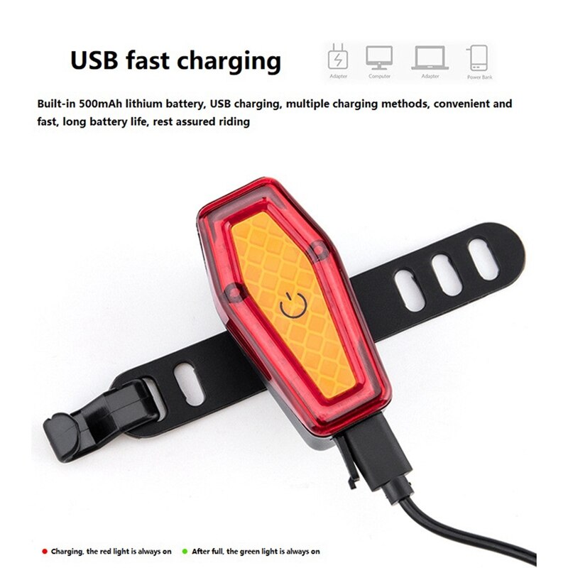 Demon Eyes Fahrrad Rücklicht - Programmierbare LED Beleuchtung Mit App